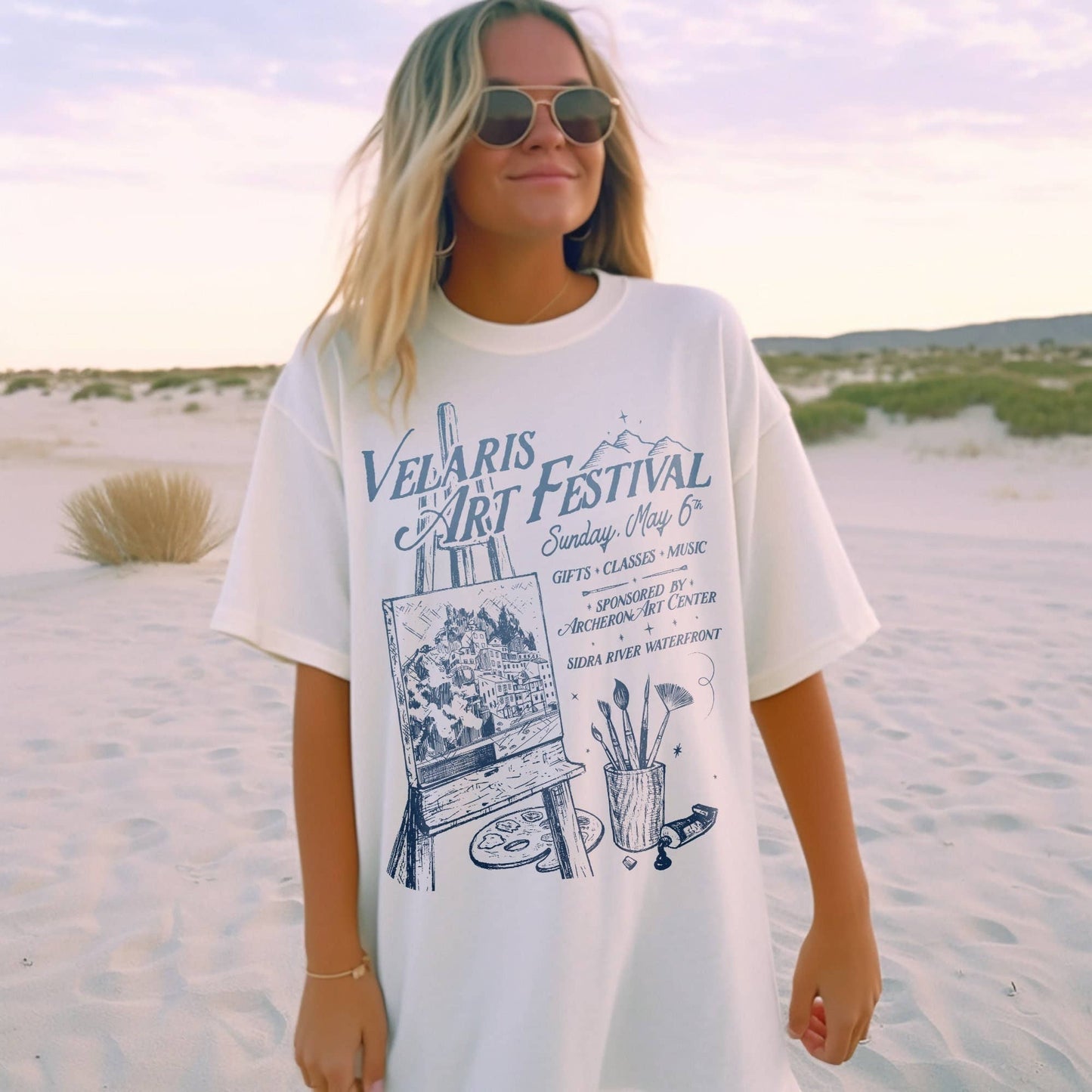 CVH DREAMY LTD - Velaris Art Festival Shirt, ACOTAR Night Court Shirt