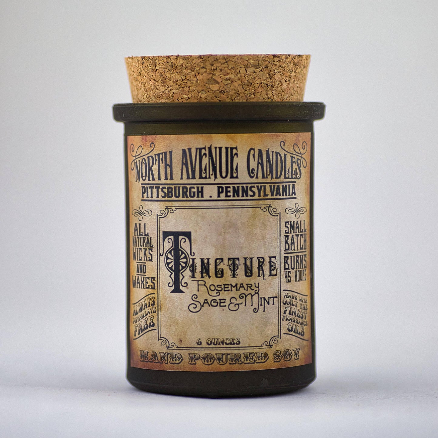 North Ave Candles - The Apothecary / Tincture / Rosemary, Mint, + Sage