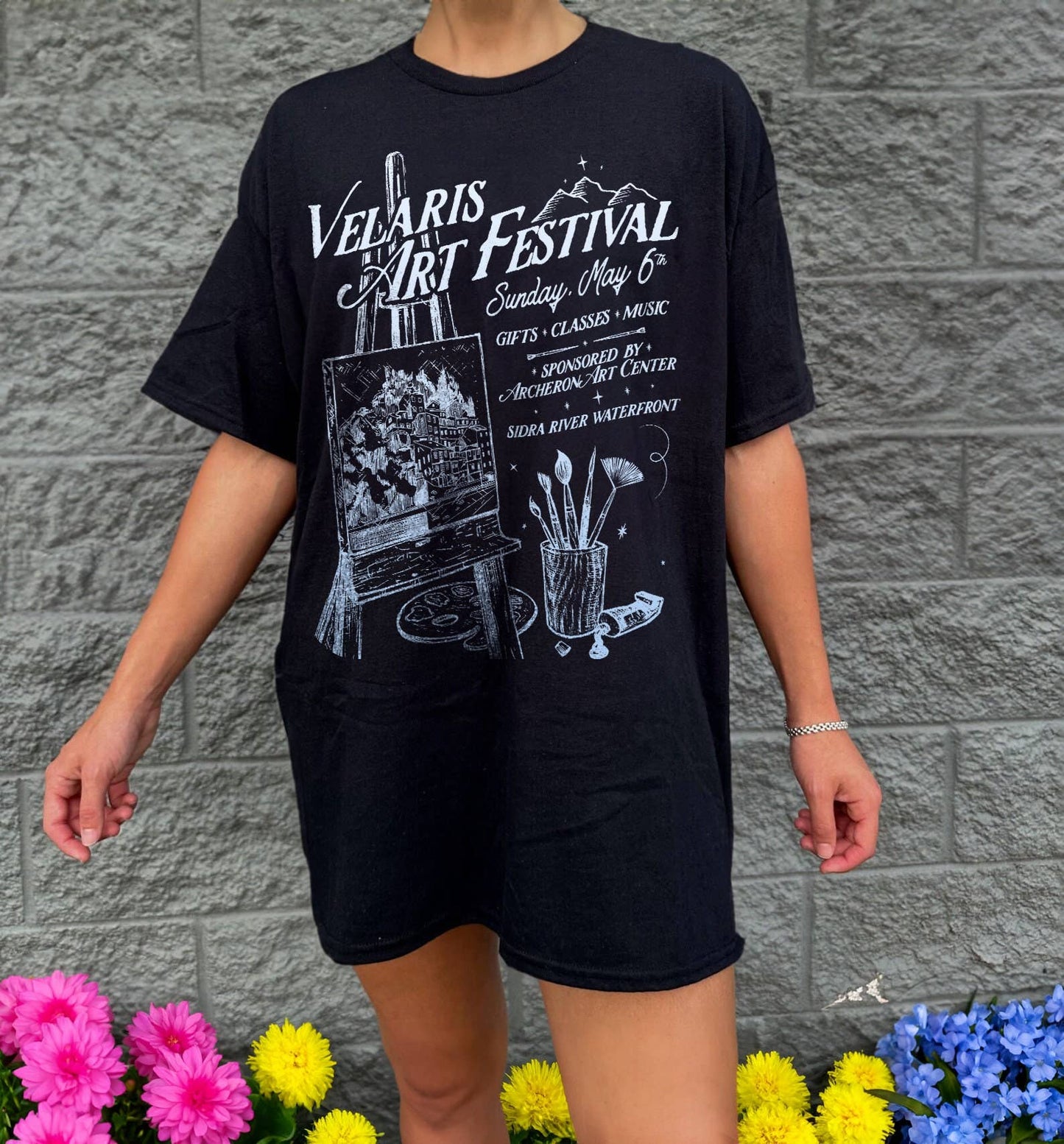CVH DREAMY LTD - Velaris Art Festival Shirt, ACOTAR Night Court Shirt