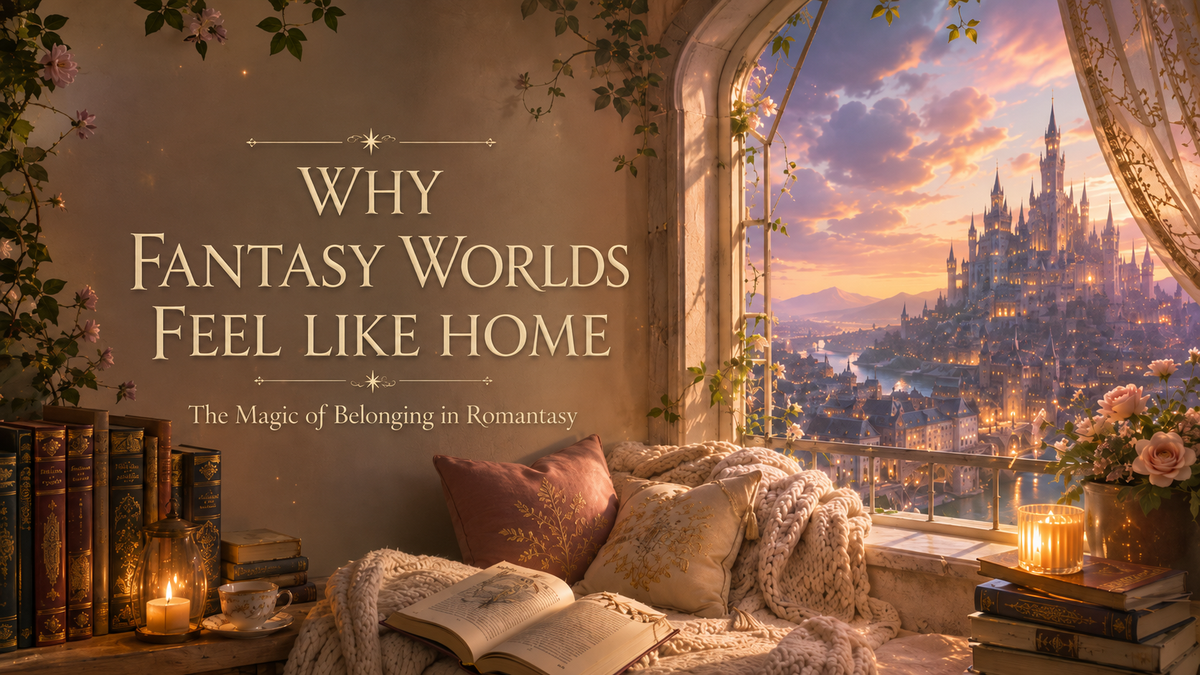 Why Fantasy Worlds Feel Like Home: The Magic of Belonging in Romantasy