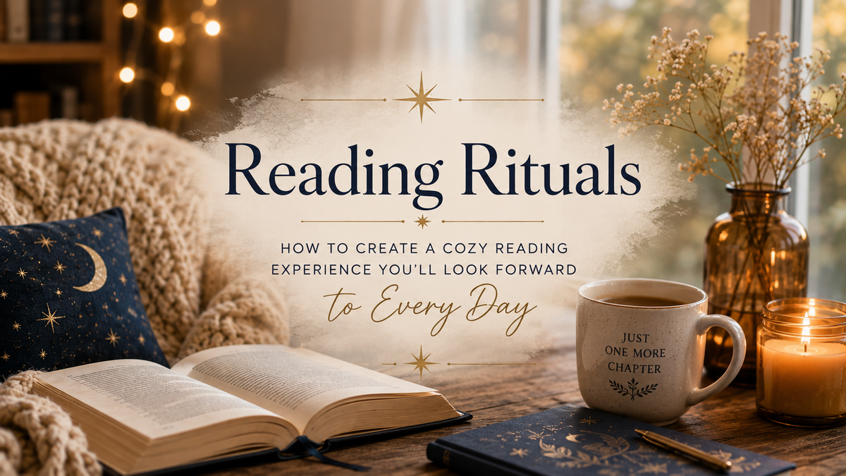 📖 Reading Rituals: How to Create a Cozy Reading Experience You'll Look Forward to Every Day