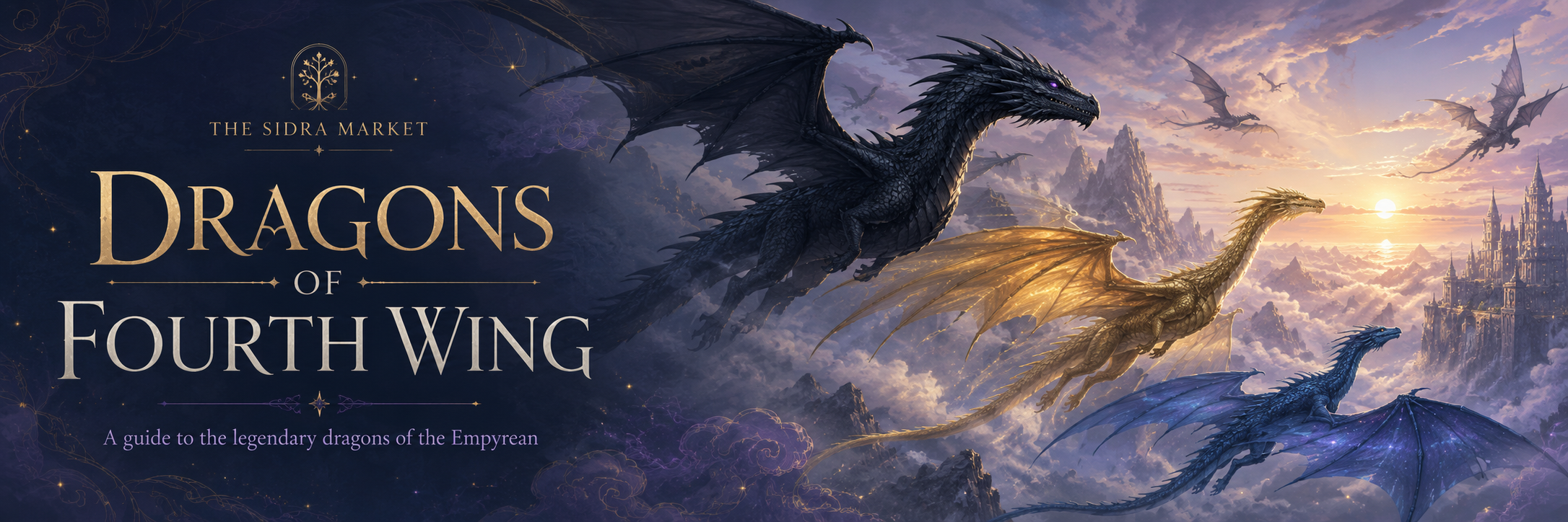Meet the Dragons of Fourth Wing: A Beginner's Guide to Navarre's Most Powerful Dragons
