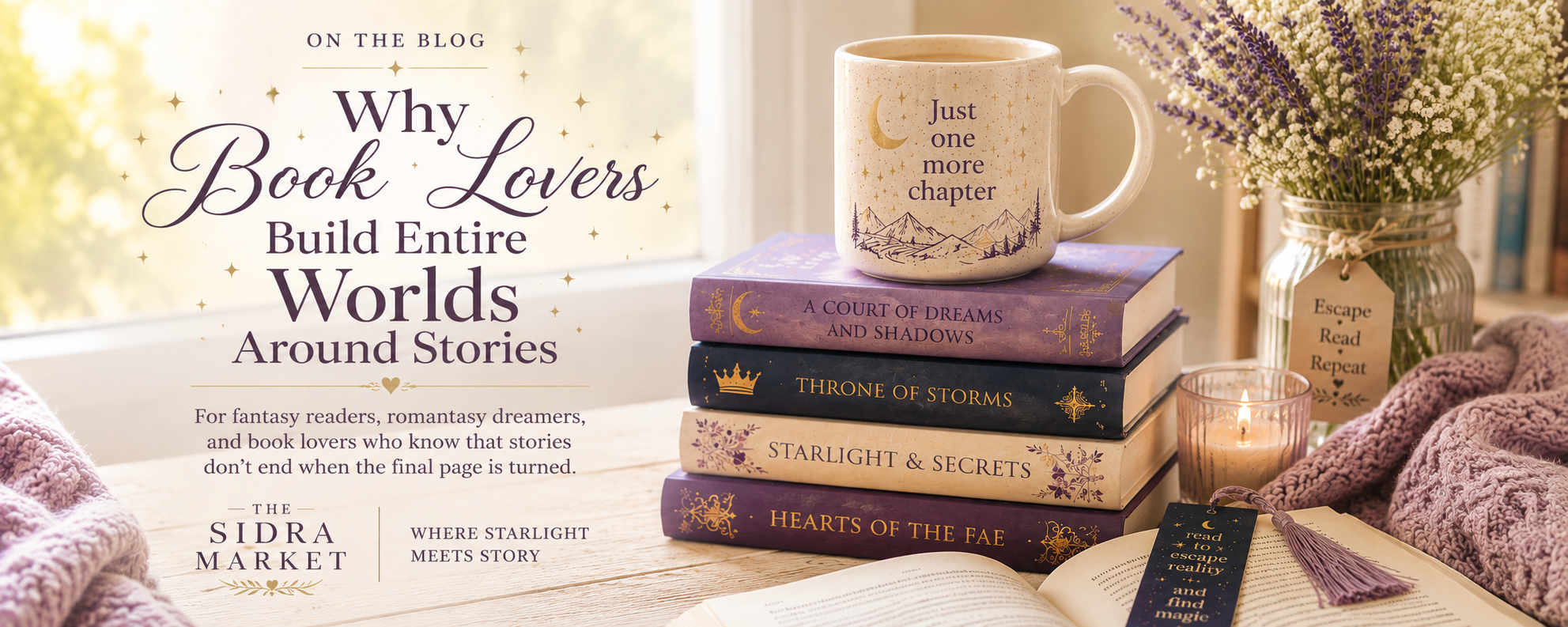 Why Book Lovers Build Entire Worlds Around Stories