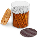 Thankful Greetings - 2" Matches in Cork Top Jar - Colors of Your Choice