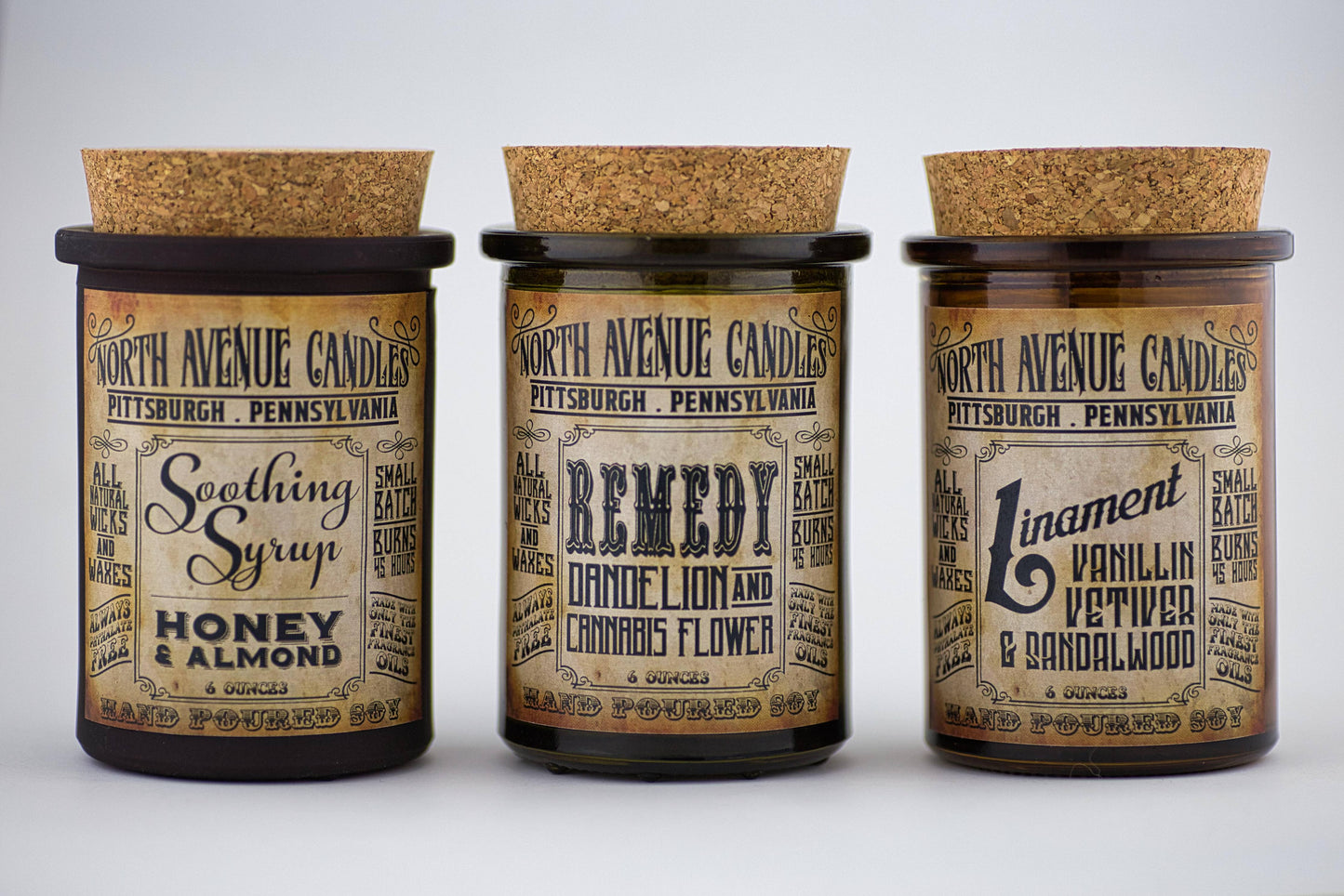 North Ave Candles - The Apothecary / Elixir / Cardamom, Black Pepper, Poppy