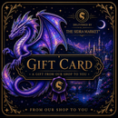 Dragon Post Gift Card | Fantasy Gift for Book Lovers