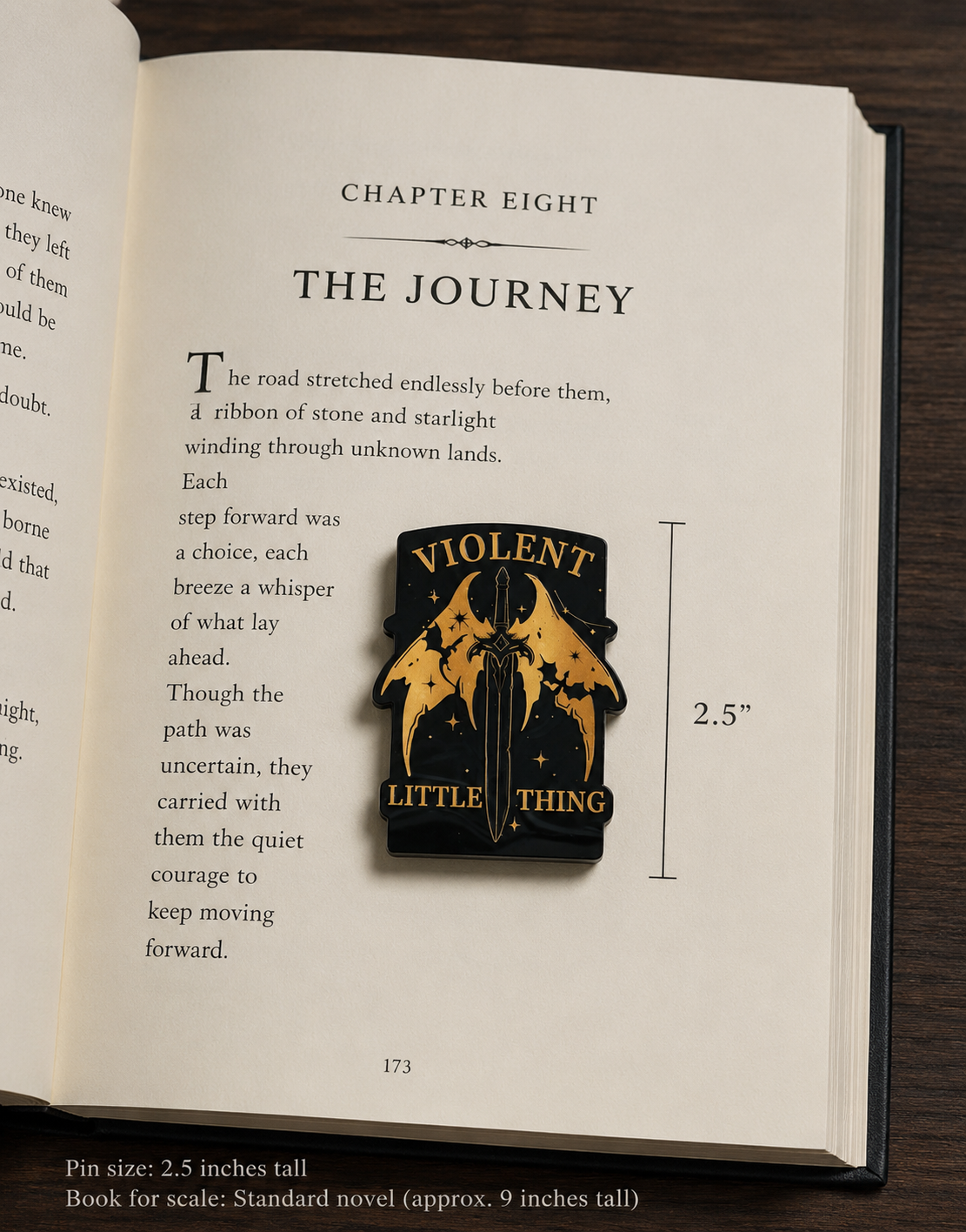 Violent Little Thing Magnetic Bookmark
