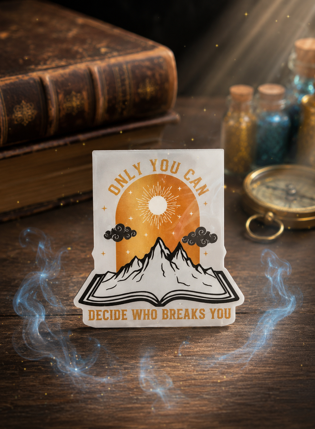 Only You Can Decide Who Breaks You Magnetic Bookmark