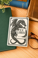 🖤 Dragon Ex Libris Bookplates