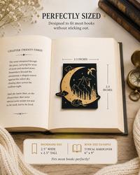 Celestial Peaks Magnetic Bookmark - Night Sky Edition