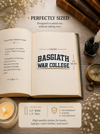Basgiath War College Vinyl Sticker