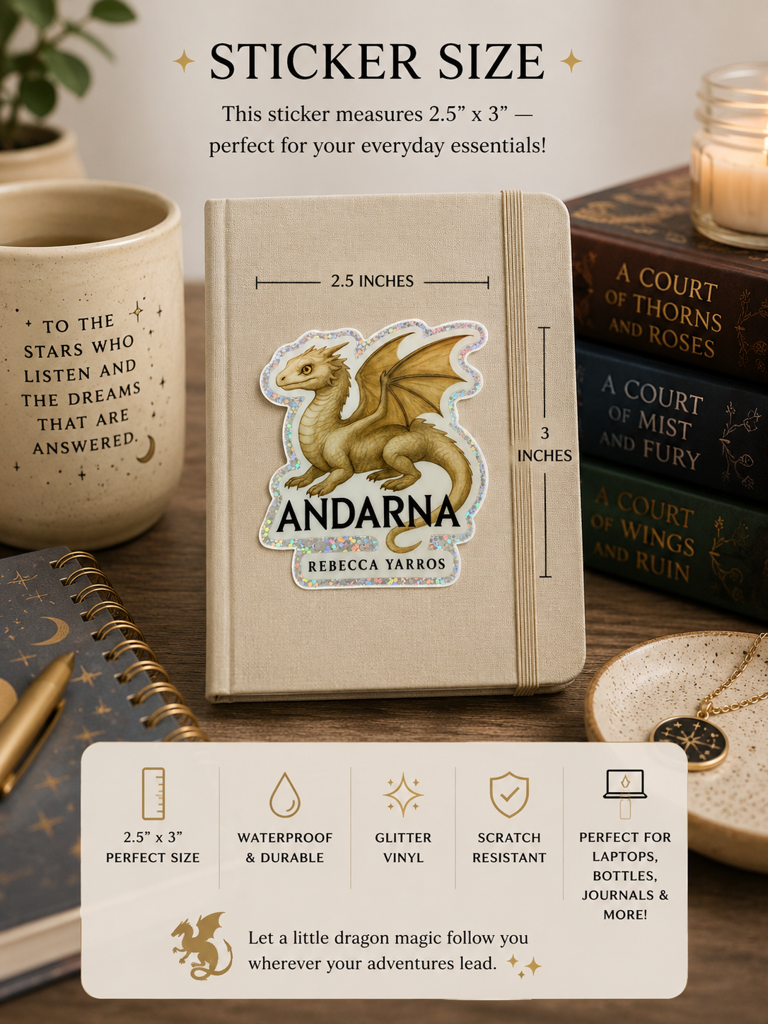 Andarna Vinyl Sticker