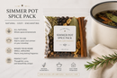 Simmer Pot Spice Pack | Natural Stovetop Potpourri Kit