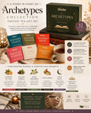 Fantasy Tea Gift Set for Book Lovers | Archetypes Collection Tea Sampler