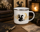Dragon Enamel Camping Mug | Fantasy Gift for Book Lovers