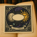 Celestial Starlight Bookplates – Set of 5 | Romantasy Bookish Gift