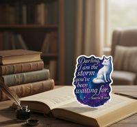 Quicksilver & Brimstone Saeris Fane Vinyl Sticker