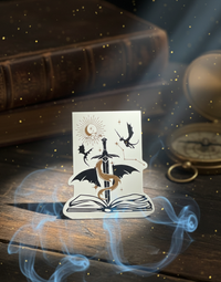 Sword & Dragons Magnetic Bookmark